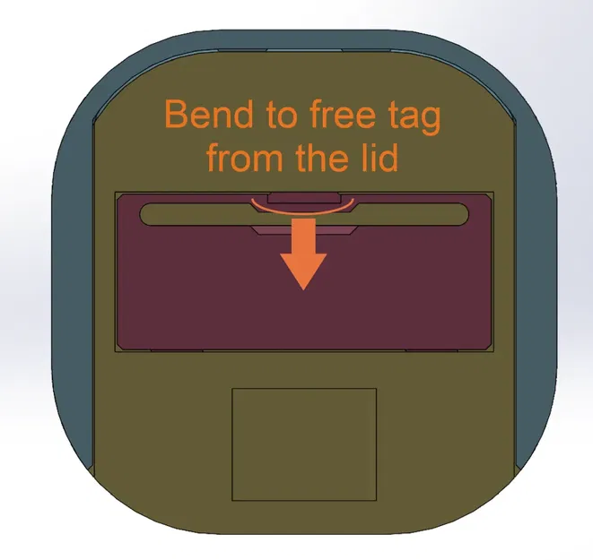 Hộp đáy tròn có nắp cho việc tổ chức và lưu trữ ốc vít - Image 2