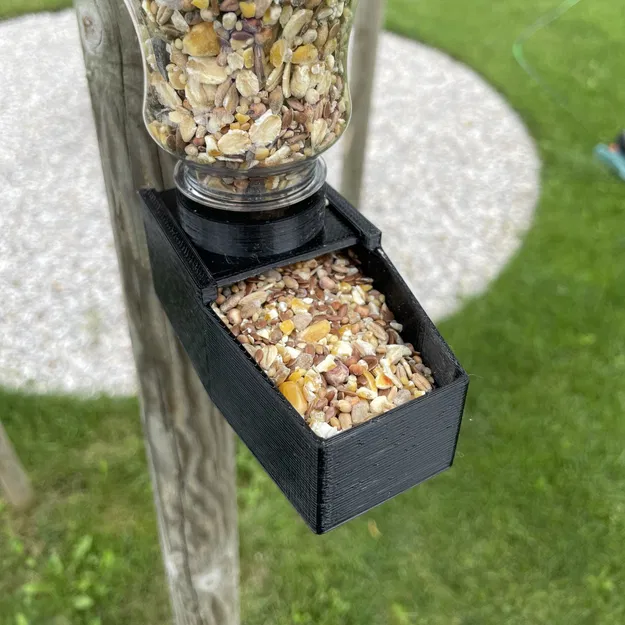 Máy cho chim bằng chai nhựa thiết kế mô-đun nhiều loại ren - Image 1