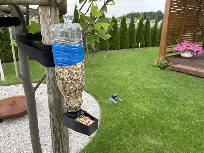 Máy cho chim bằng chai nhựa thiết kế mô-đun nhiều loại ren - Image 4