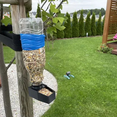 Máy cho chim bằng chai nhựa thiết kế mô-đun nhiều loại ren