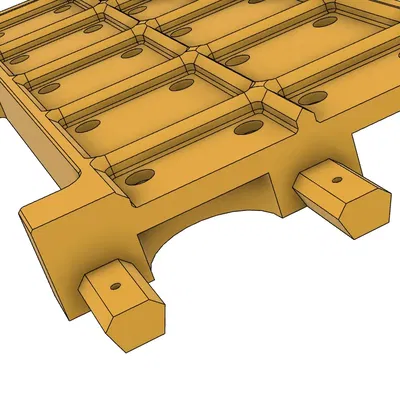 Cơ sở Gridfinity cho máy in 3D Bambu Lab X1