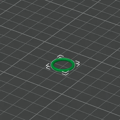 Thay thế vòng cao su Aquapod cho mô hình 3D