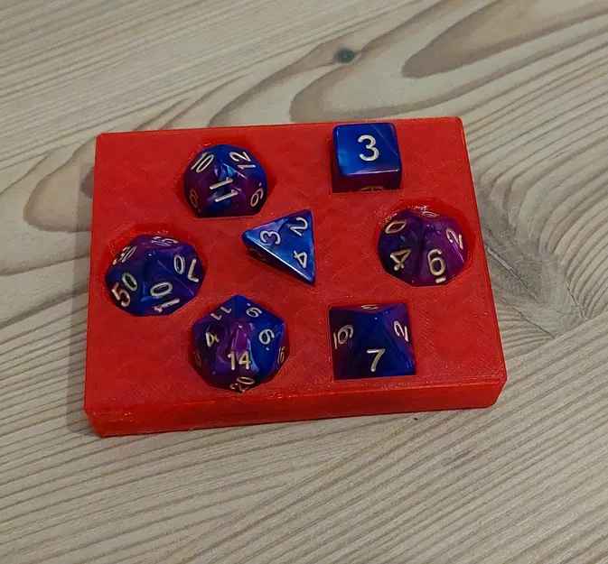 Giá đỡ và inlay cho bộ xúc xắc "Oakie Doakie - Image 1