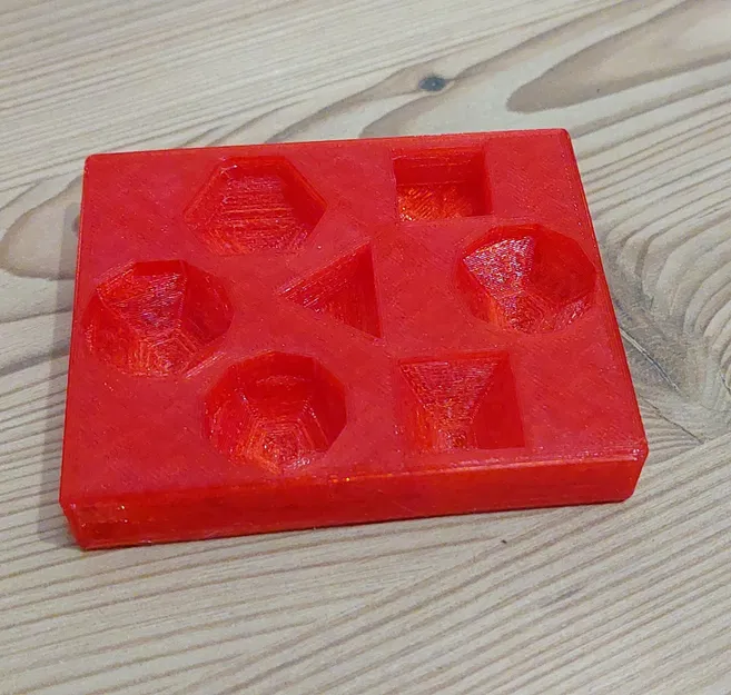 Giá đỡ và inlay cho bộ xúc xắc "Oakie Doakie - Image 3