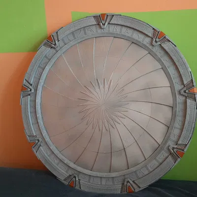 Cổng sao với Iris đường kính 80cm treo tường