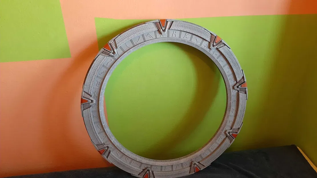 Cổng sao với Iris đường kính 80cm treo tường - Image 2