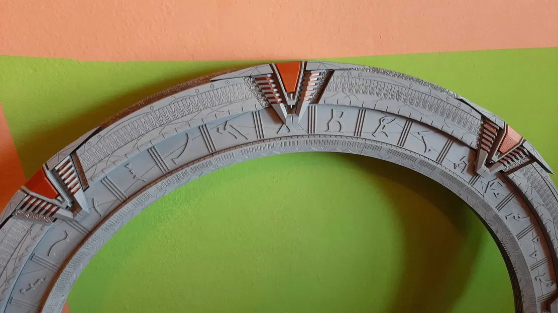 Cổng sao với Iris đường kính 80cm treo tường - Image 4