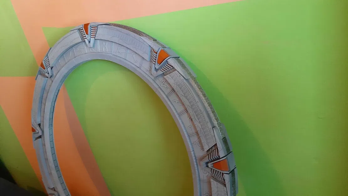 Cổng sao với Iris đường kính 80cm treo tường - Image 5