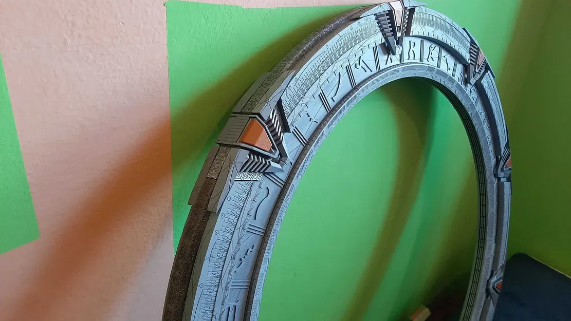 Cổng sao với Iris đường kính 80cm treo tường - Image 6