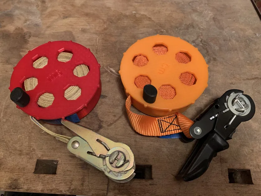 Máy cuộn dây đai ratchet 5m - Image 1