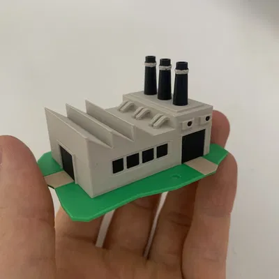 Mô hình nhà máy nhỏ và đơn giản - Thu nhỏ