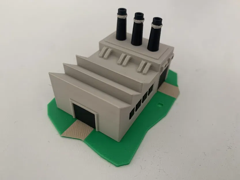 Mô hình nhà máy nhỏ và đơn giản - Thu nhỏ - Image 2