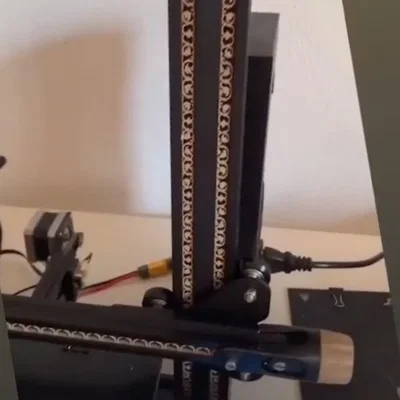 Máy in 3D tùy chỉnh của Antonio García Villarán với họa tiết Ta...