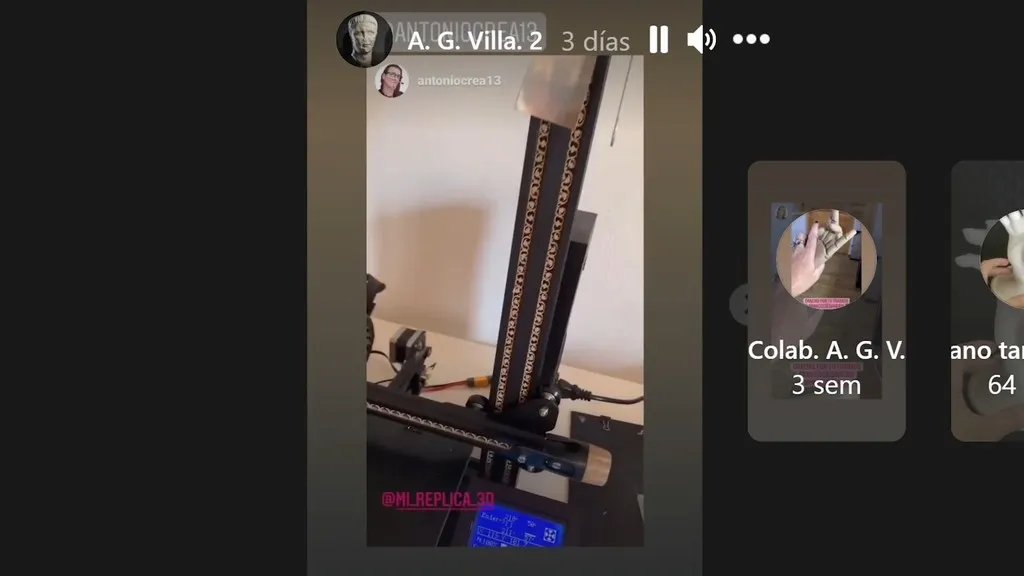 Máy in 3D tùy chỉnh của Antonio García Villarán với họa tiết Ta... - Image 7