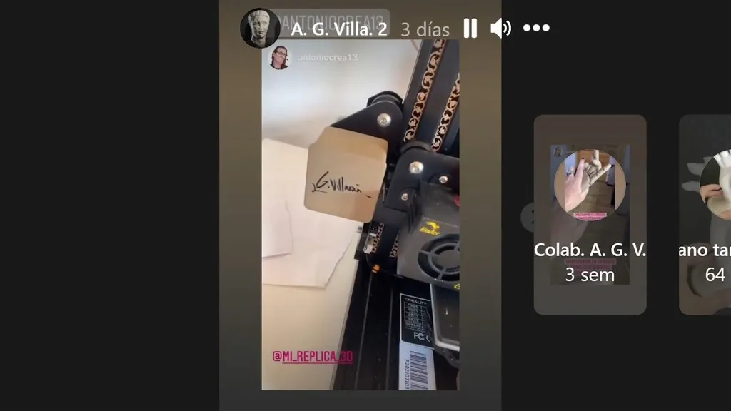 Máy in 3D tùy chỉnh của Antonio García Villarán với họa tiết Ta... - Image 9