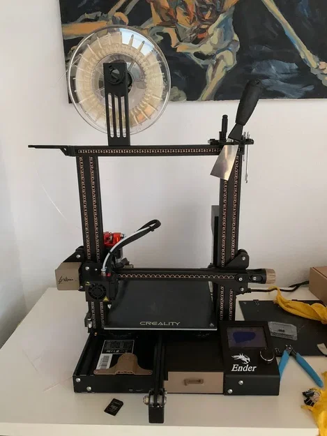 Máy in 3D tùy chỉnh của Antonio García Villarán với họa tiết Ta... - Image 21