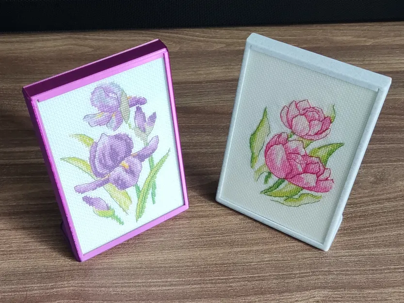 Khung đứng 10x15 cho ảnh và thêu tay - Image 1