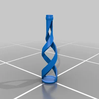 Bộ chai thủy tinh cắt trang trí cho ngôi nhà