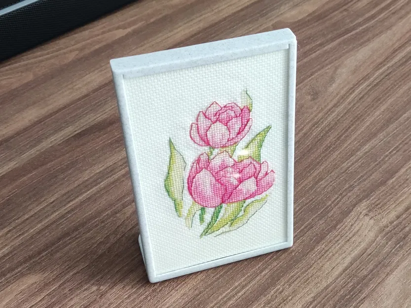 Khung đứng 10x15 cho ảnh và thêu tay - Image 2