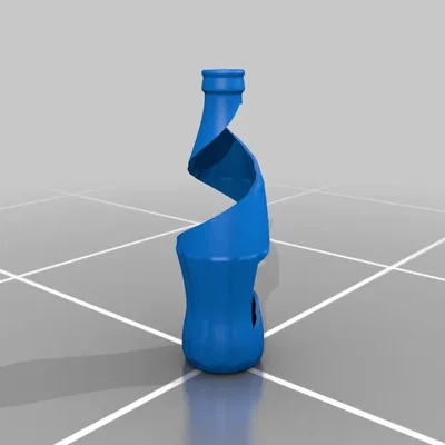 Bộ chai thủy tinh cắt trang trí cho ngôi nhà