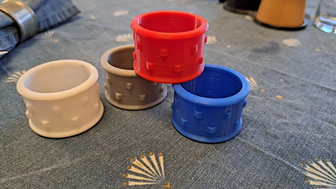 Nhẫn ăn bằng bạc cho bàn tiệc - Image 1