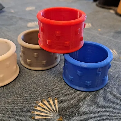 Nhẫn ăn bằng bạc cho bàn tiệc