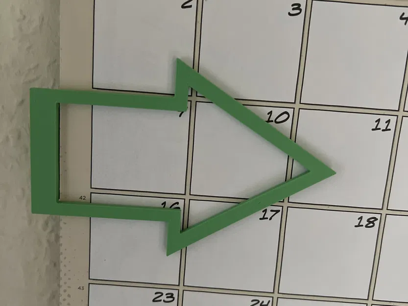 Mũi tên đánh dấu dễ thấy cho bảng flipchart - Image 1