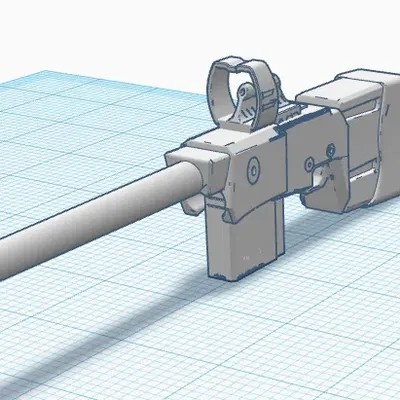 Súng bắn tỉa Lucky 13 độc đáo cho mô hình 3D
