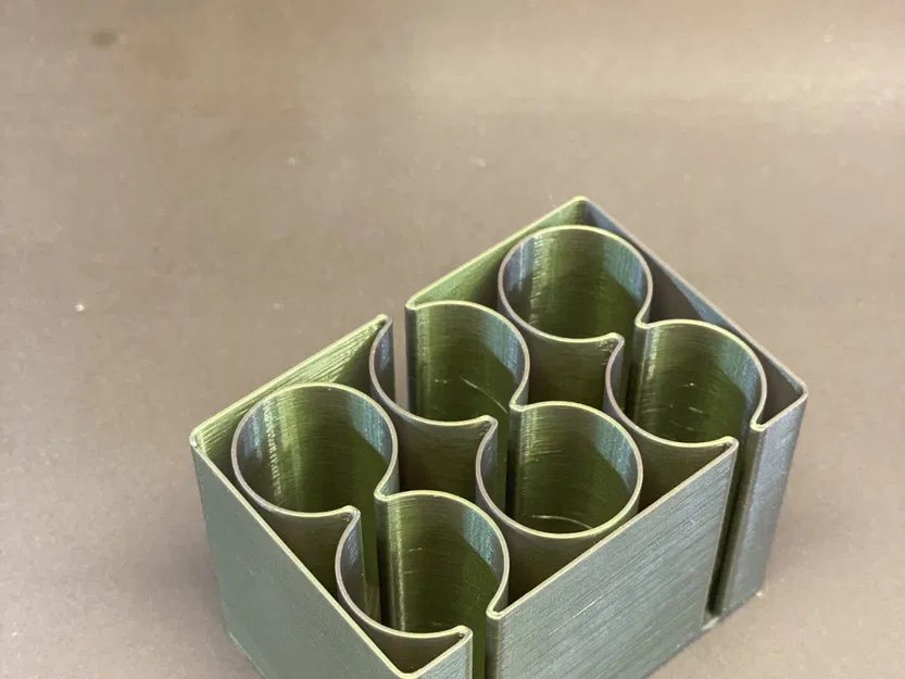 Hộp pin lithium-ion 18650 in nhanh kiểu vasemode - Image 2