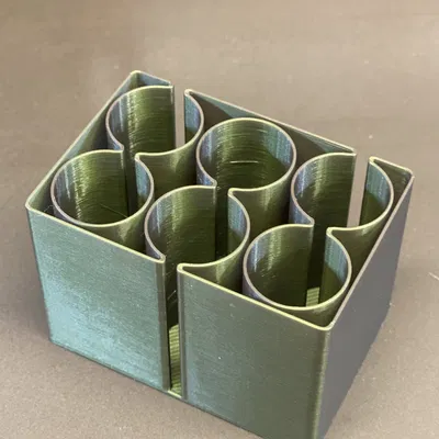 Hộp pin lithium-ion 18650 in nhanh kiểu vasemode