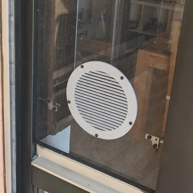 Bộ kết nối ống thoát khí điều hòa 15cm cho cửa sổ - Image 1