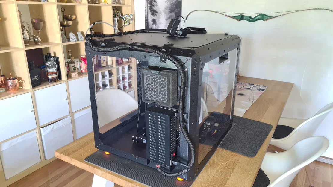 Giá đỡ HEPA cho quạt 120x120 trong hộp Prusa - Image 1