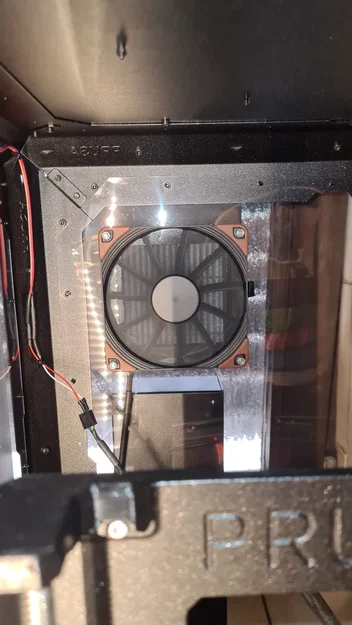 Giá đỡ HEPA cho quạt 120x120 trong hộp Prusa - Image 2