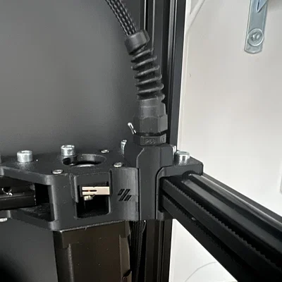 Nắp che cáp cho động cơ A của Voron Trident với đầu nối PG7