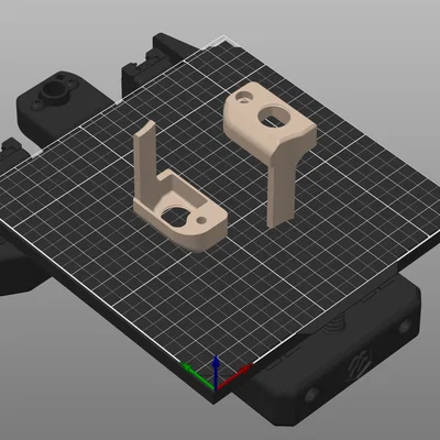 Nắp che cáp cho động cơ A của Voron Trident với đầu nối PG7
