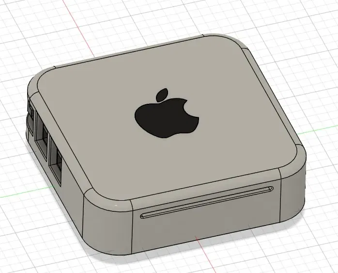 Vỏ Raspberry Pi 3 phong cách Mac mini 2010 - Image 3