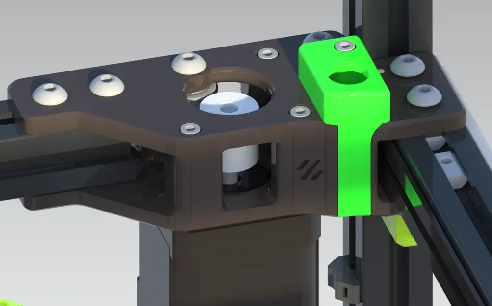 Bộ che dây Voron Trident với bộ chuyển đổi PG7 - Image 1