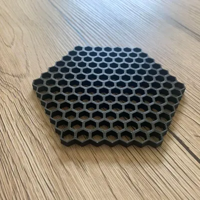 Đế ly hình lục giác 10cm phong cách hiện đại