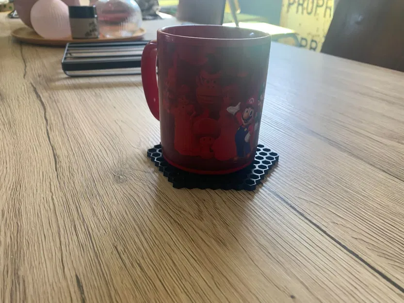 Đế ly hình lục giác 10cm phong cách hiện đại - Image 2