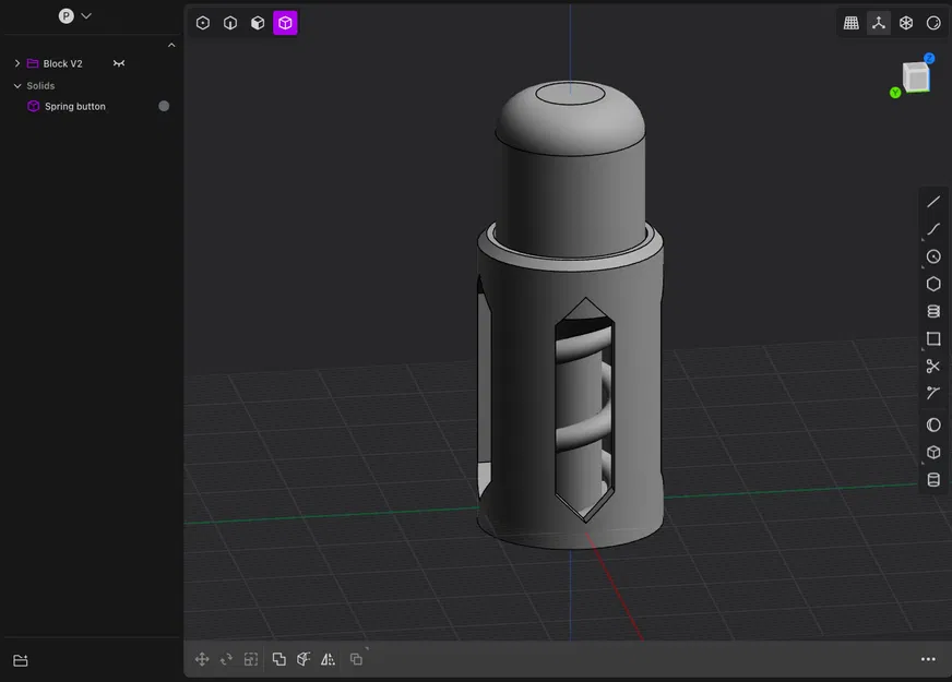 Nút lò xo in tại chỗ cho máy in 3D - Image 4