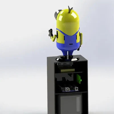 Nhân vật Minion điều khiển bằng Arduino cơ động