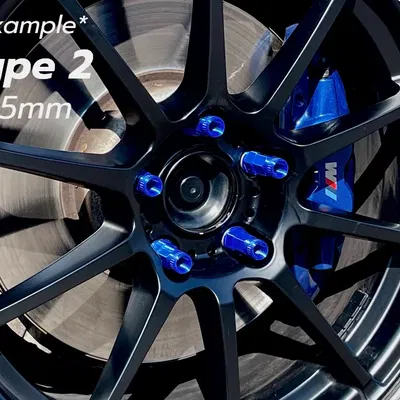 Nắp đậy bu lông/nut bánh xe phong cách JDM loại 3