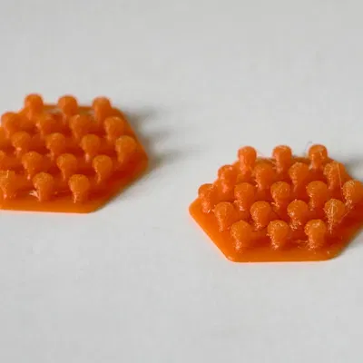 Bộ kẹp dán Velcro hình nấm in 3D cho thiết bị di động