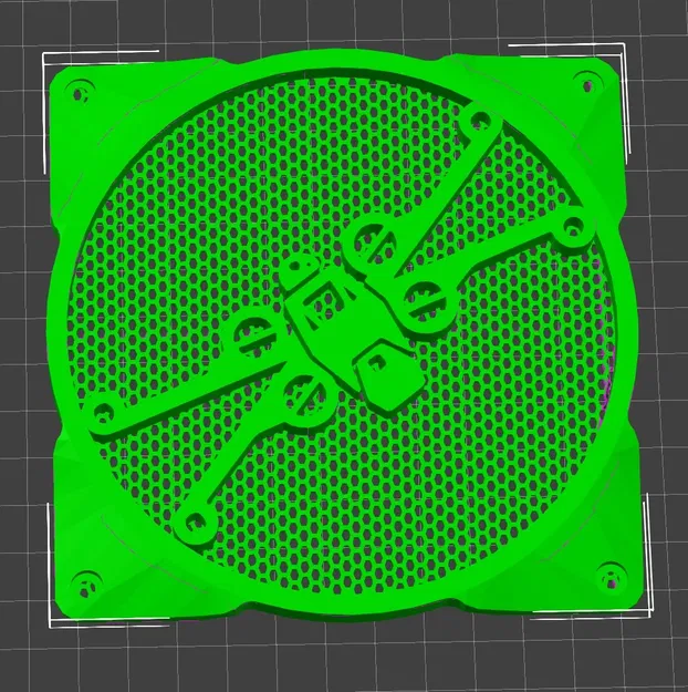 Quạt làm mát 120mm cho mô hình chiến đấu x-wing - Image 1