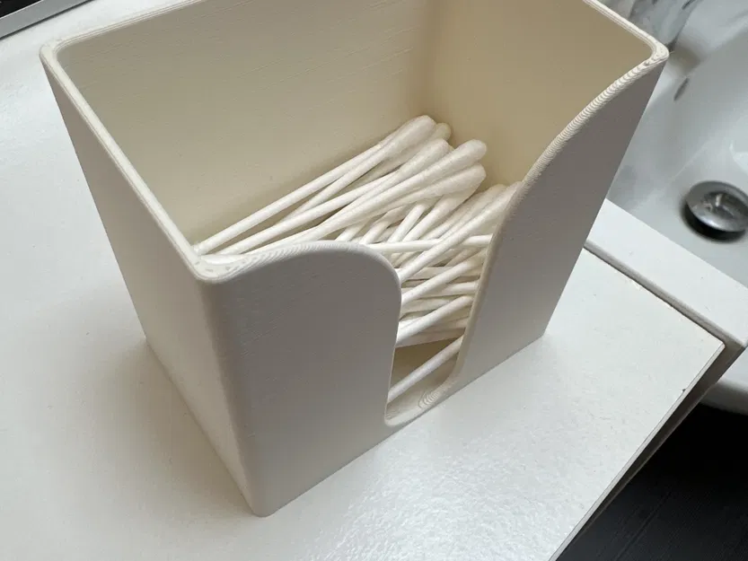 Giá đỡ và tổ chức bông tăm Q-Tip sang trọng - Image 1