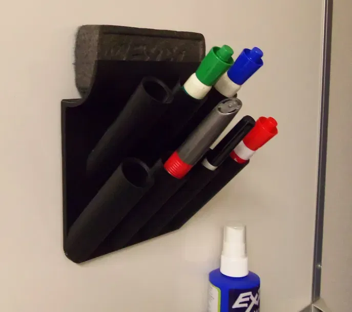 Giá đỡ bút từ tính với 3 nam châm gắn tường - Image 4