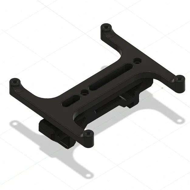 Giá đỡ Orange Pi Zero 2 và kẹp DIN lắp trên ray DIN - Image 1