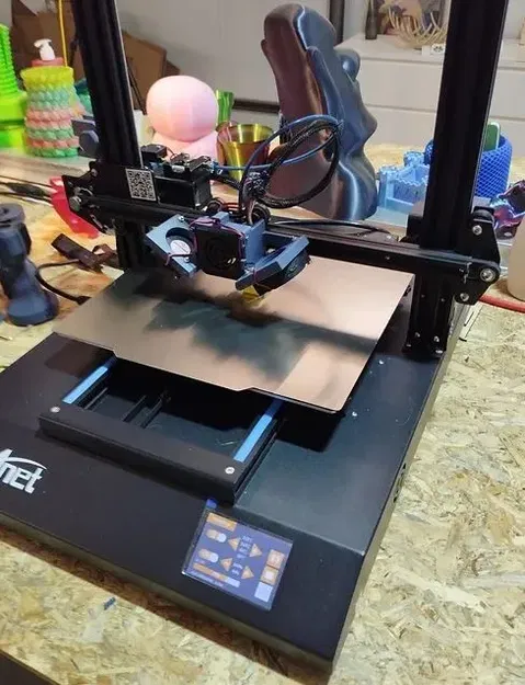 Giá đỡ quạt đôi 5015 cho máy in Anet ET series - Image 1