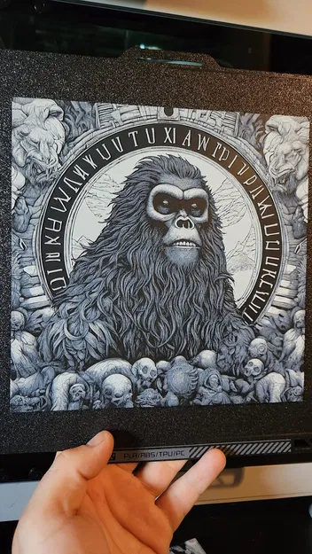 Chân dung Bigfoot huyền bí từ HueForge - Image 2