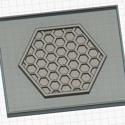 Hộp khuôn in hình lỗ tổ ong để đúc đế lót bàn